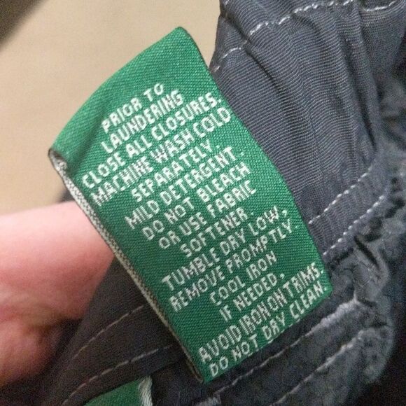 L.L. Bean black ski winter outdoor thinsulate board pants boys size 16 - Picture 8 of 12